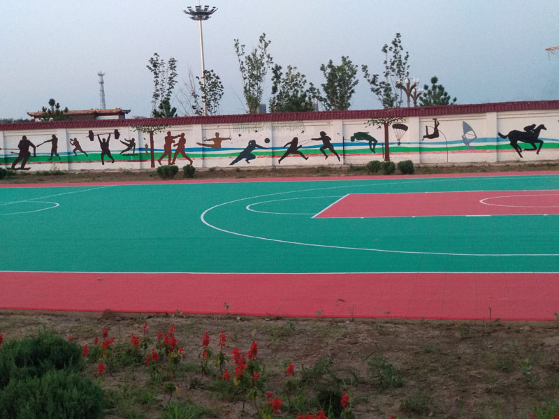 懸浮地板戶(hù)外籃球場(chǎng)室外幼兒園輪滑懸浮地墊懸浮式拼裝運(yùn)動(dòng)地板